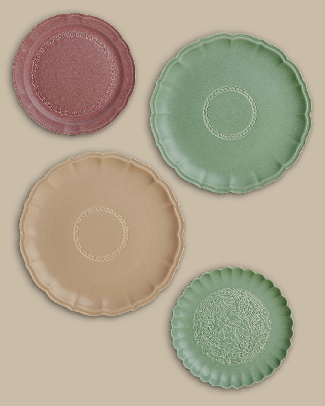 Nyonya Garden Dinner Set