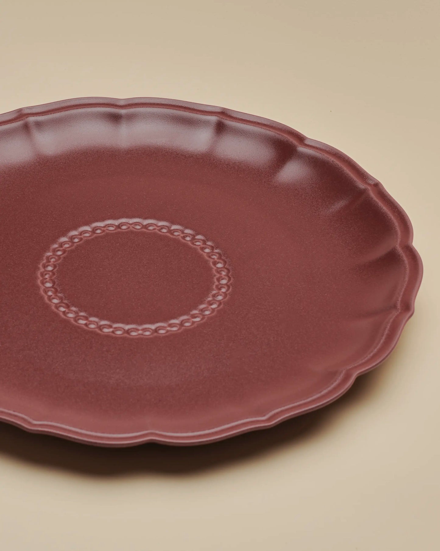 Lotus plate (28cm)