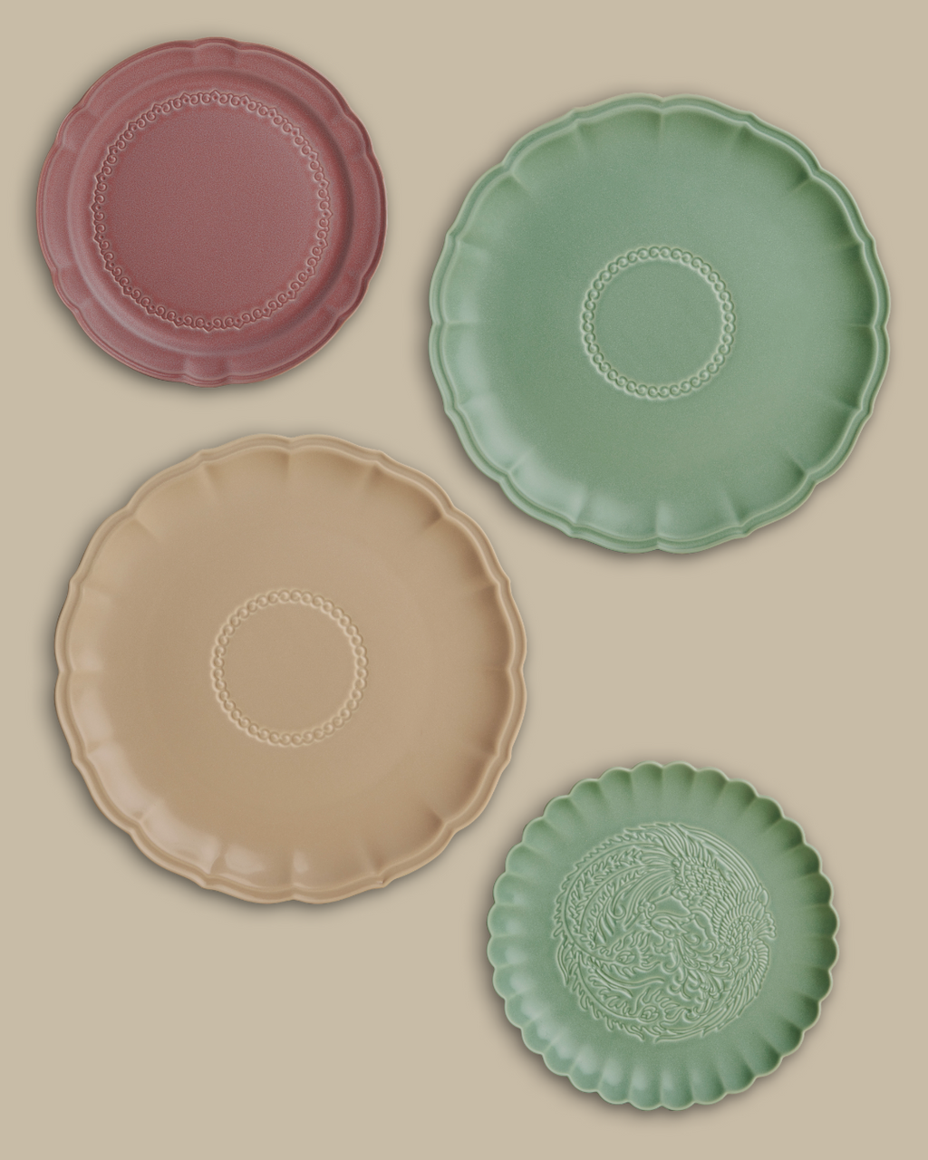 Nyonya Garden Dinner Set